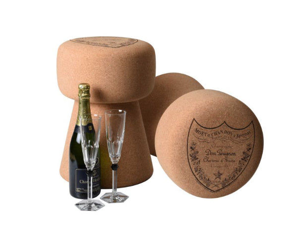 Acorn Champagne Cork Stool