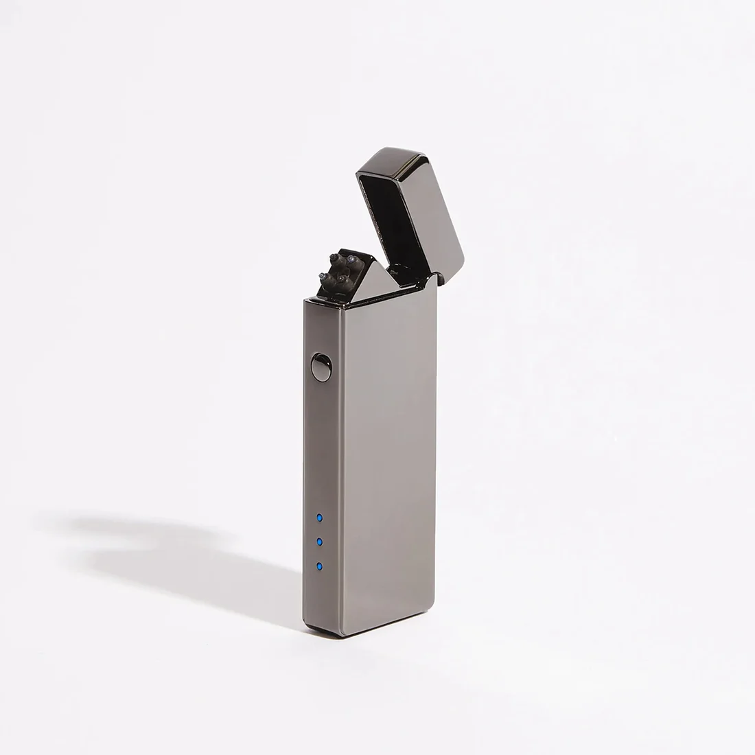 USB Lighter Company - Slim double Arc Lighter GUNMETAL