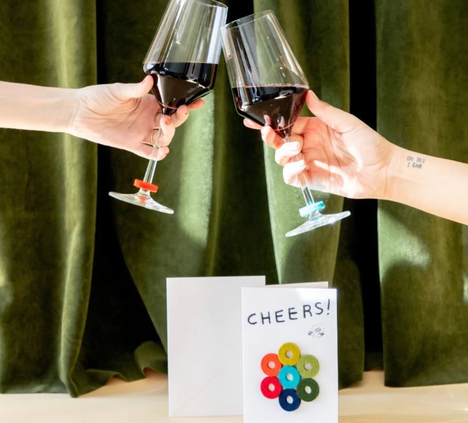 Graf Lantz Wine O's Cheers Card