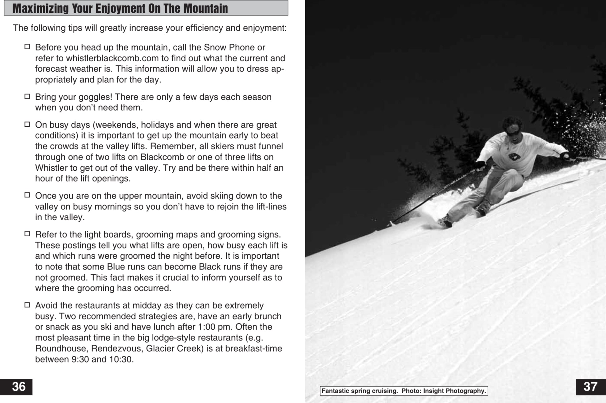 Whistler Blackcomb Ski & Snowboard Guide Intermediate