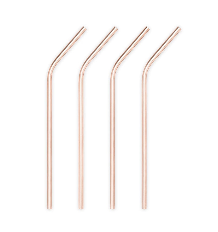 Viski Cocktail Straws Copper