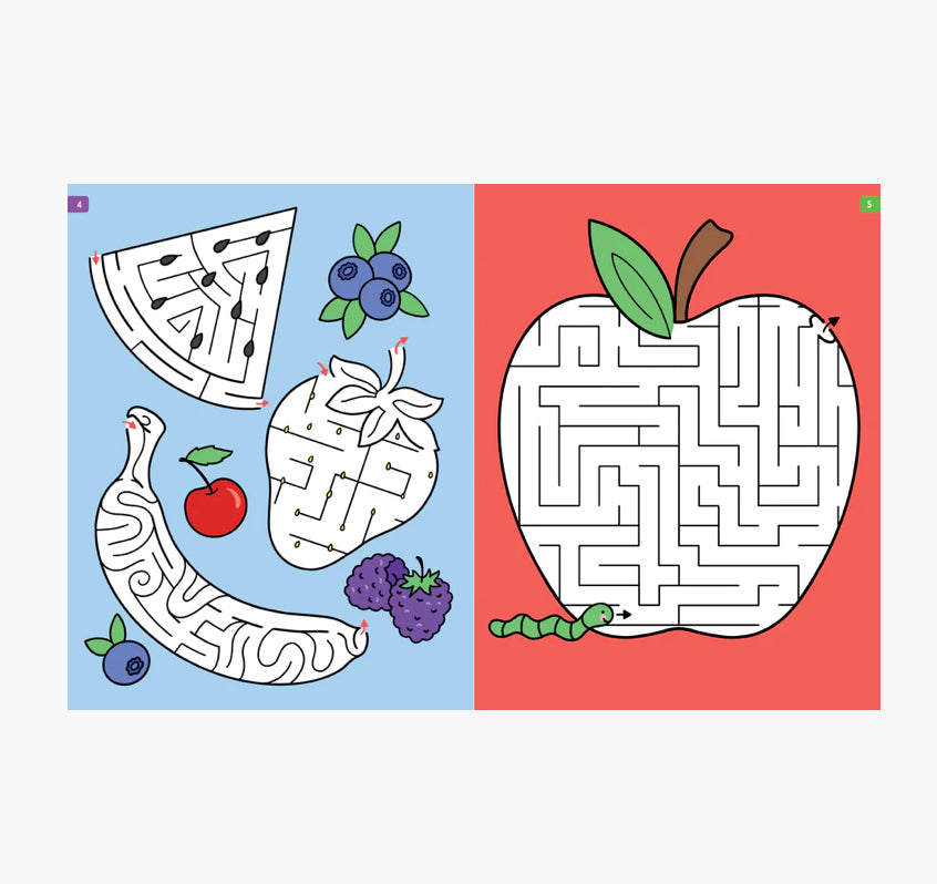 Challenging Mazes for Clever Kids