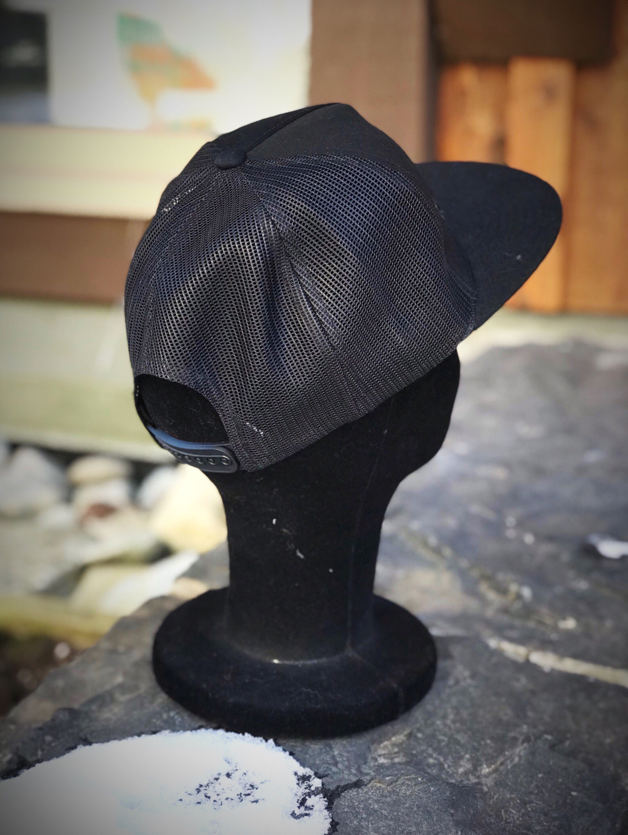 Get the Goods Black Trucker Hat