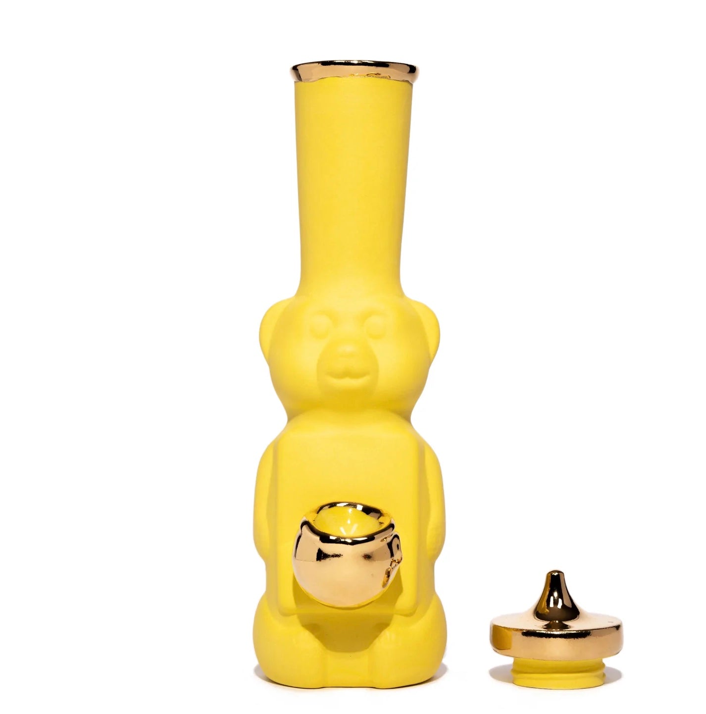 Candy Relics Honey Bear Bubbler - Yellow