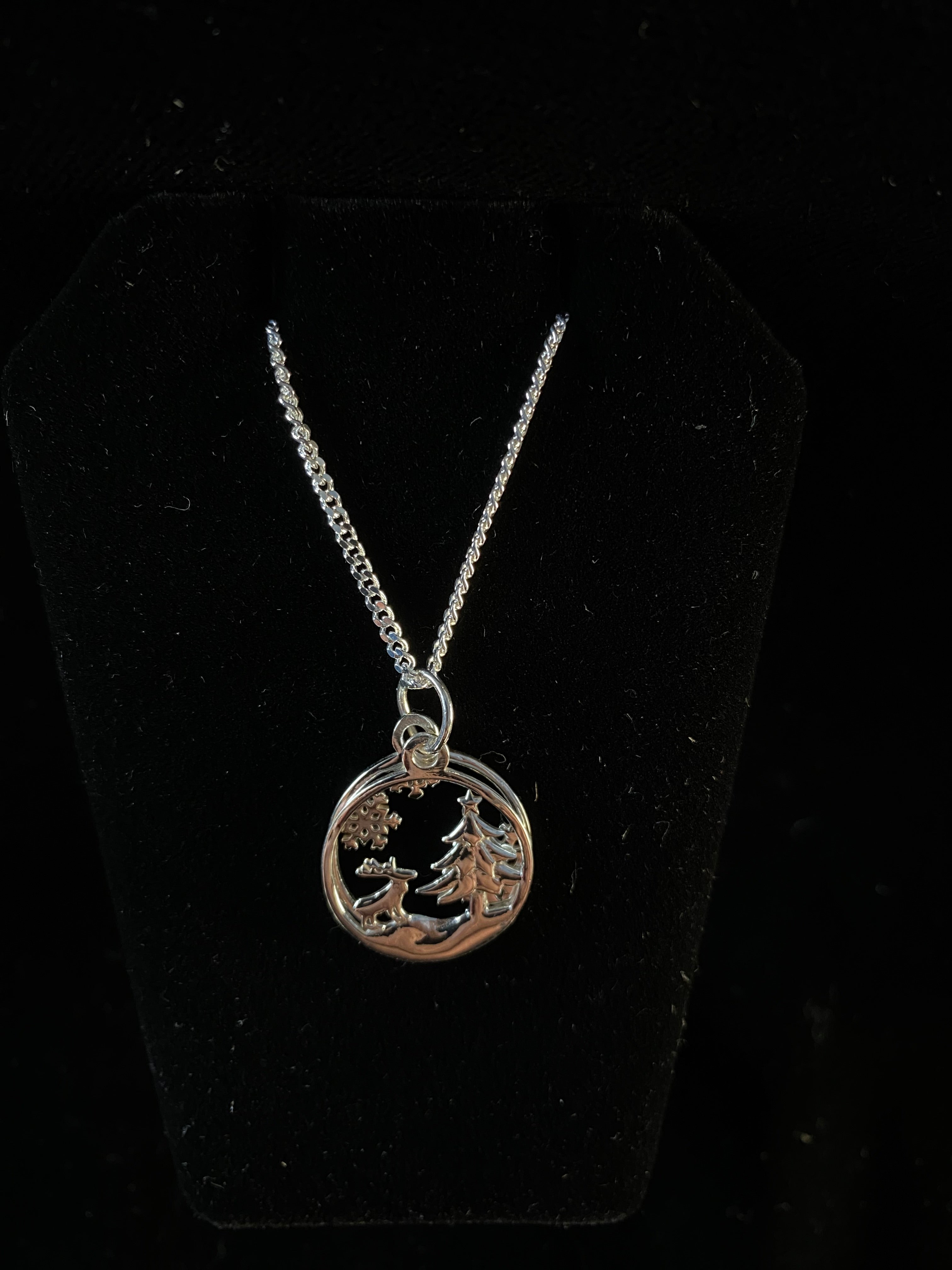 Bam SS Round Double Pendant 5233