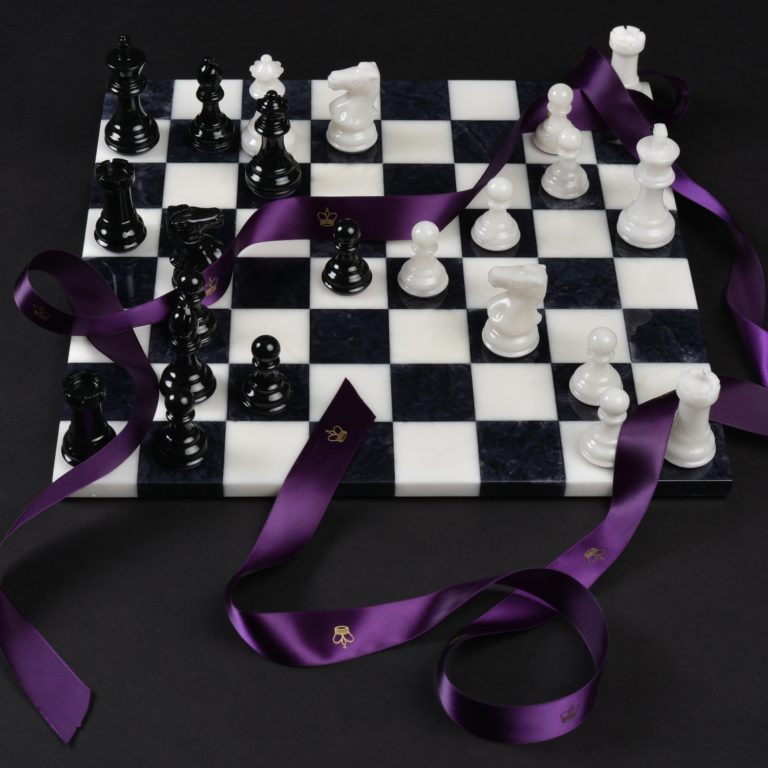 Purling London Alabaster Chess Set
