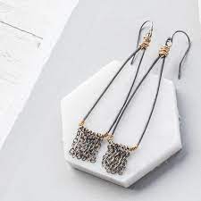 Original Hardware Fringe Drop Earring Sm SS