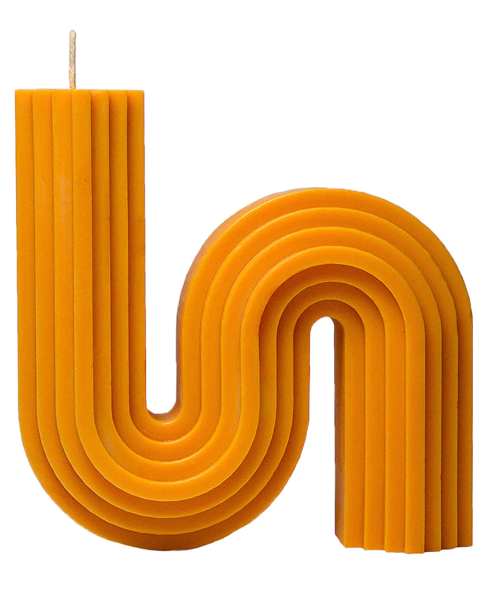 Ocho Candle 70's Orange