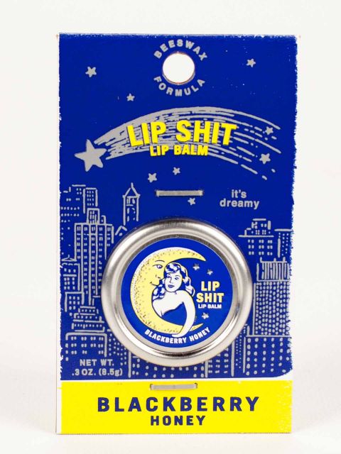 Blue Q Lip Shit Blackberry Honey