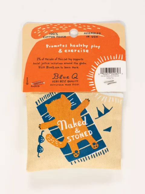 Blue Q Catnip Toy Naked and Stoned