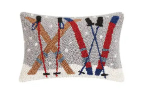 Ski Set Hook Pillow