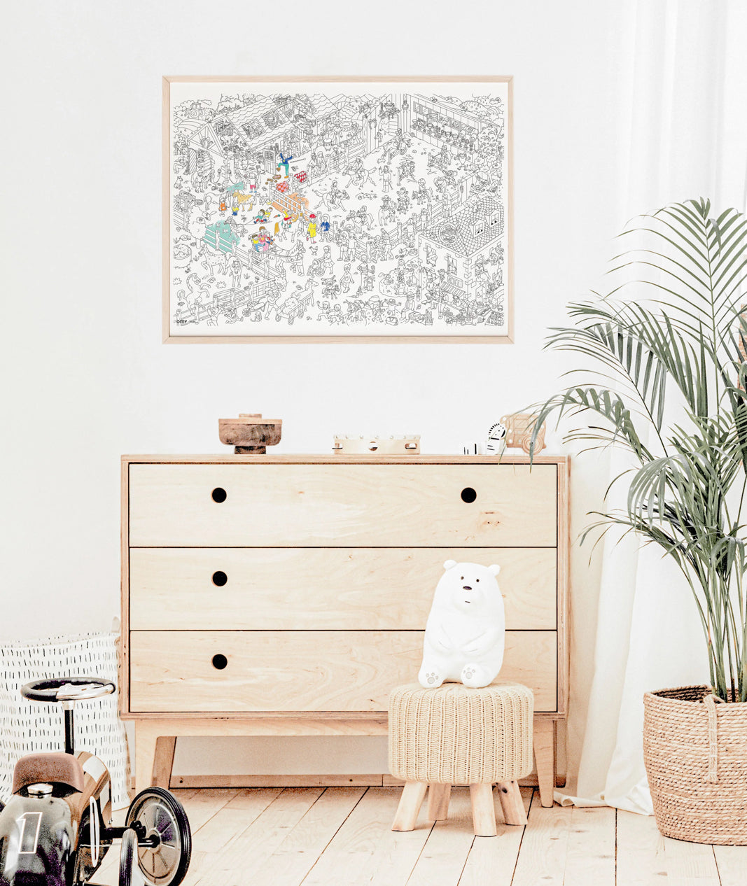 OMY Giant Poster Pony Club