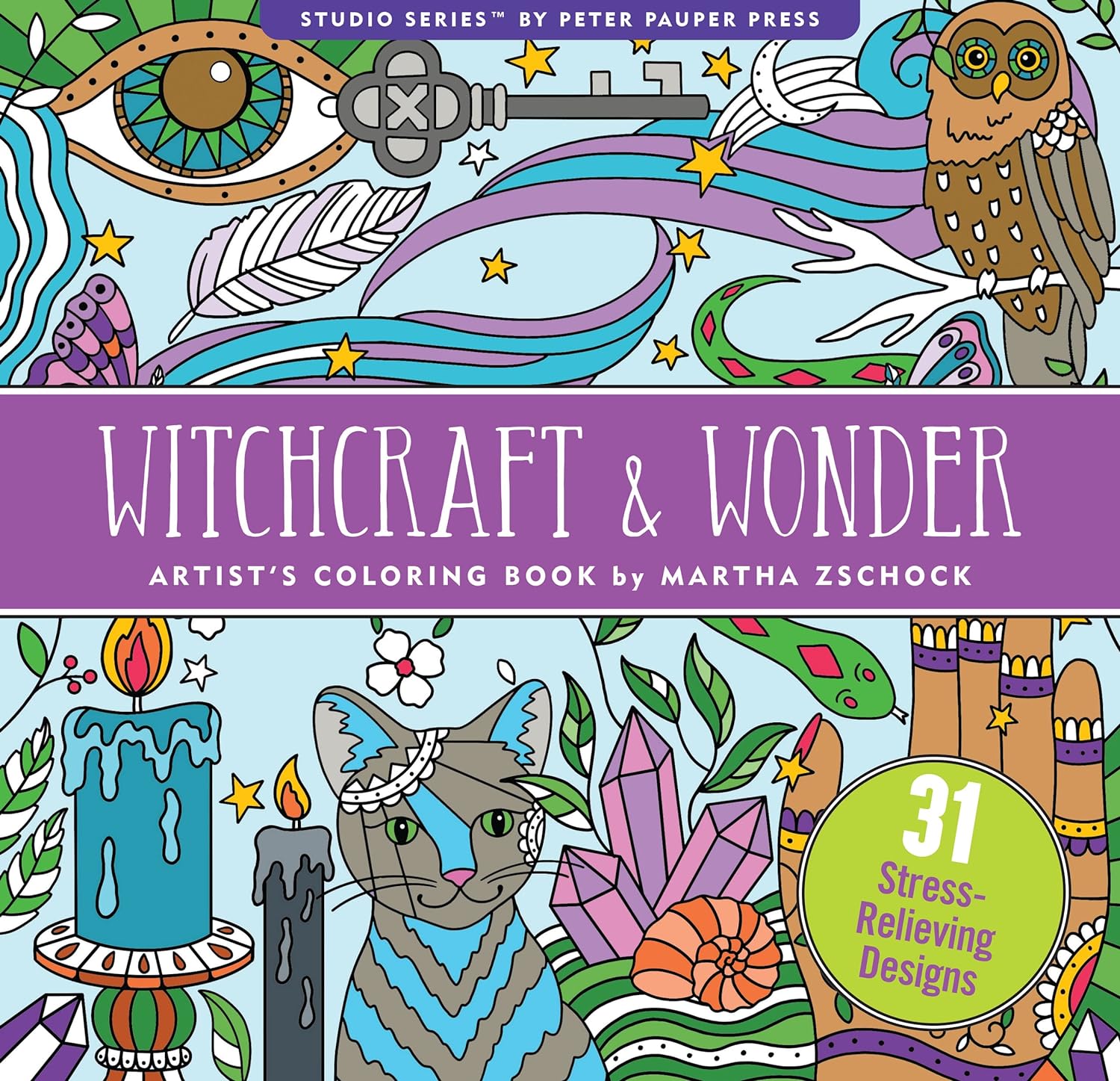 Witchcraft & Wonder Colouring Book