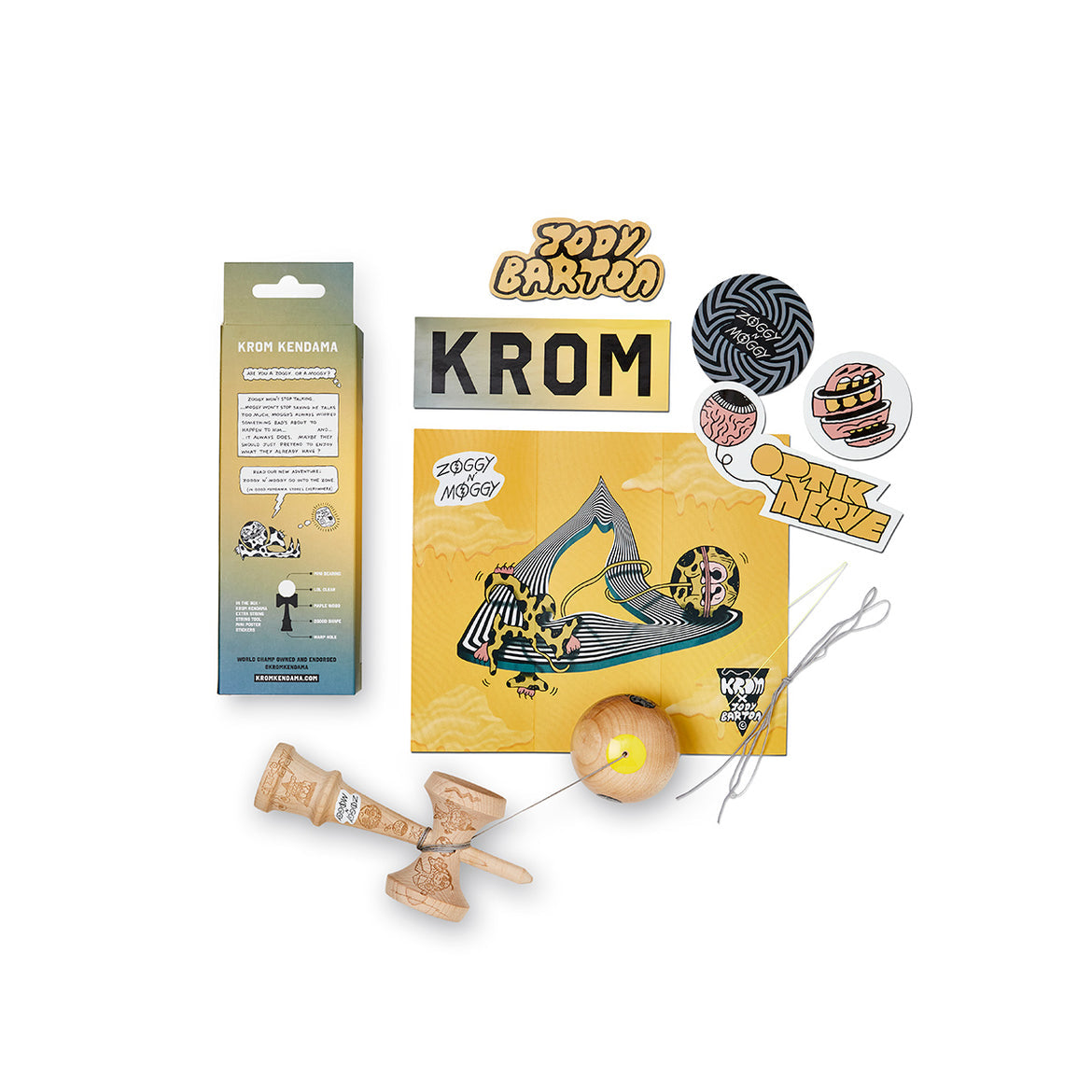 Krom Kendama Zoggy & Moggy Sandplanet
