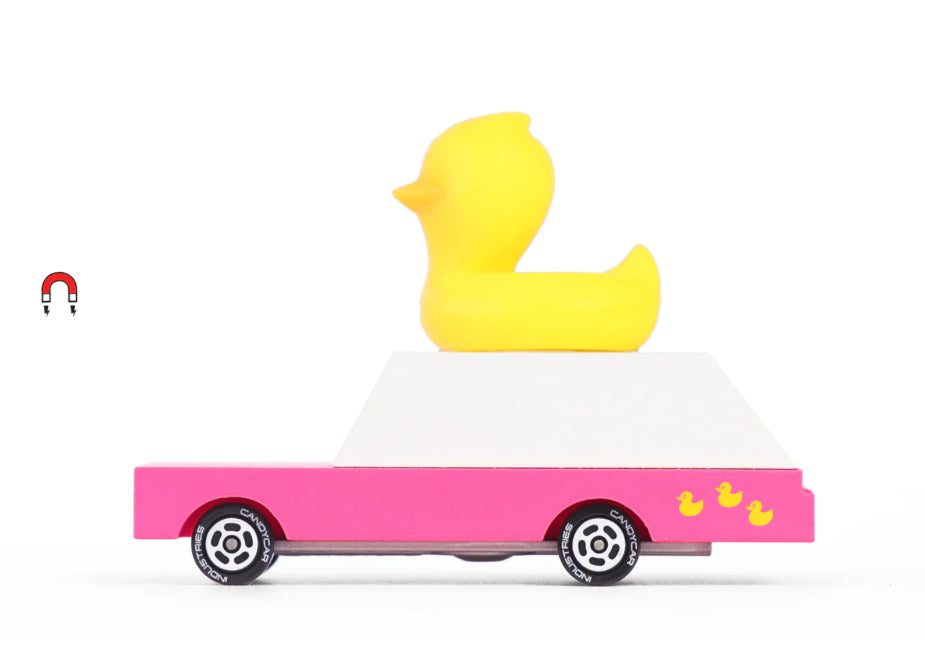 Candylab Candycar Wagon Pink/Yellow Duck