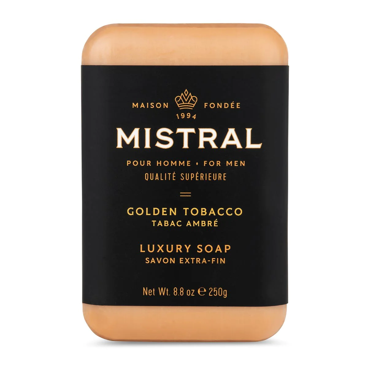 Mistral Bar Soap 250g Men's Golden Tabacco