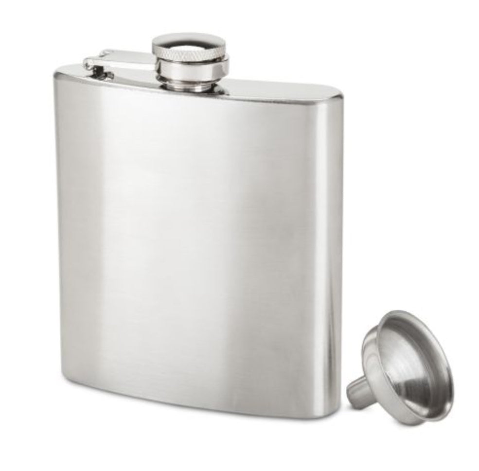 True Stainless Steel Flask 6oz