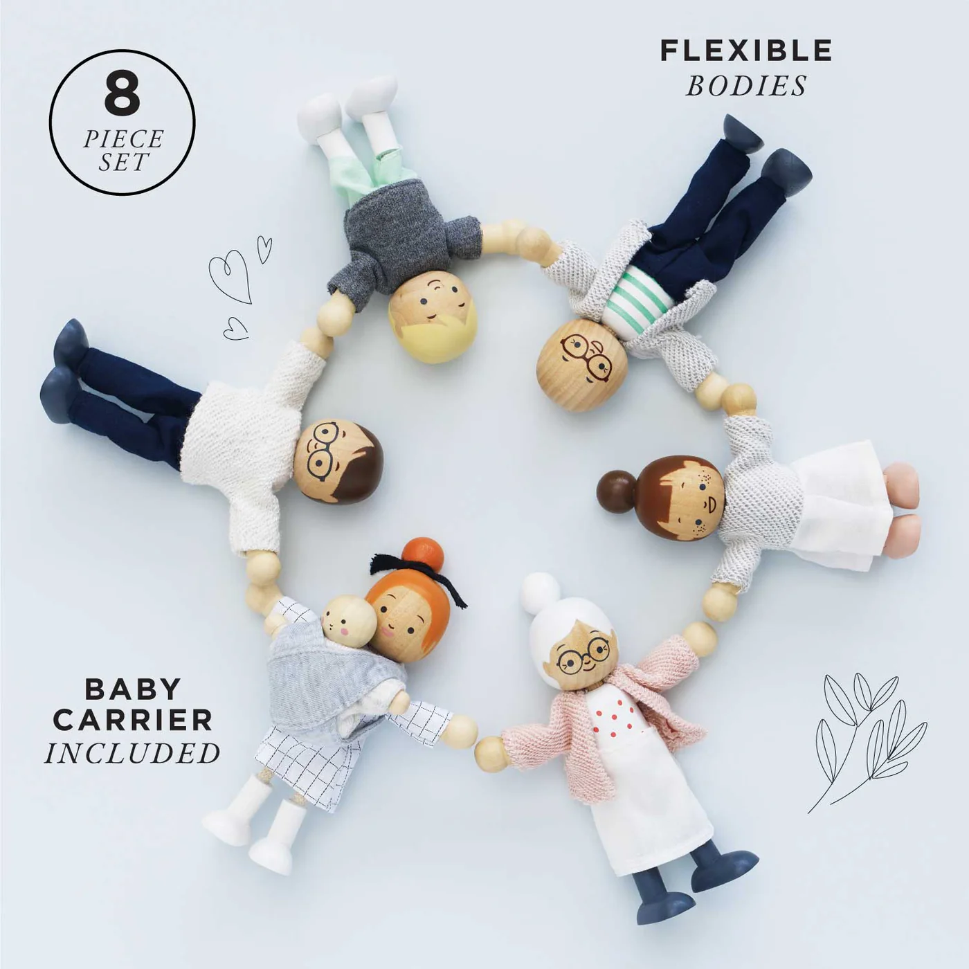 Le Toy Van Doll House Family