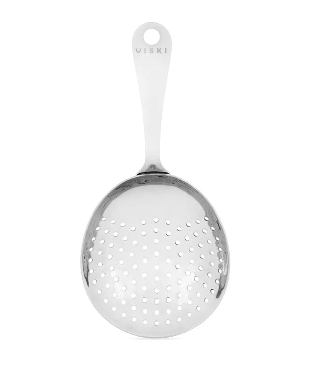 Viski Stainless Steel Julep Strainer
