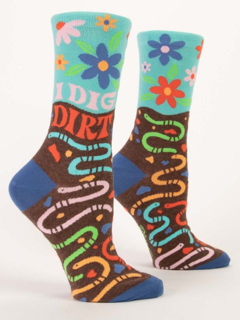 Blue Q Women's Socks I Dig Dirt