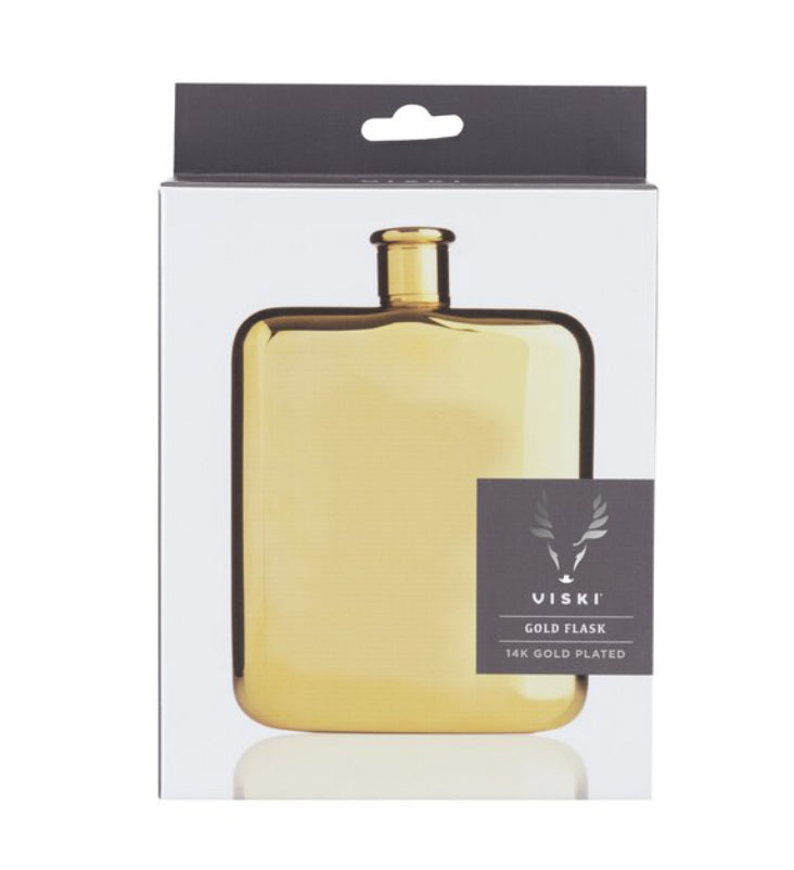 Viski Gold Flask