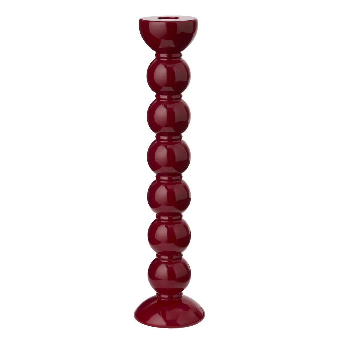 Addison Ross 33cm Bobbin Cherry Candle Stick