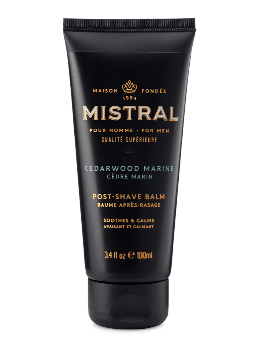 Mistral Men's Post Shave Balm Cedarwood Marine