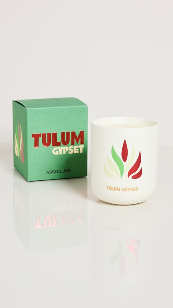 Assouline Travel From Home Candle Tulum Gypset