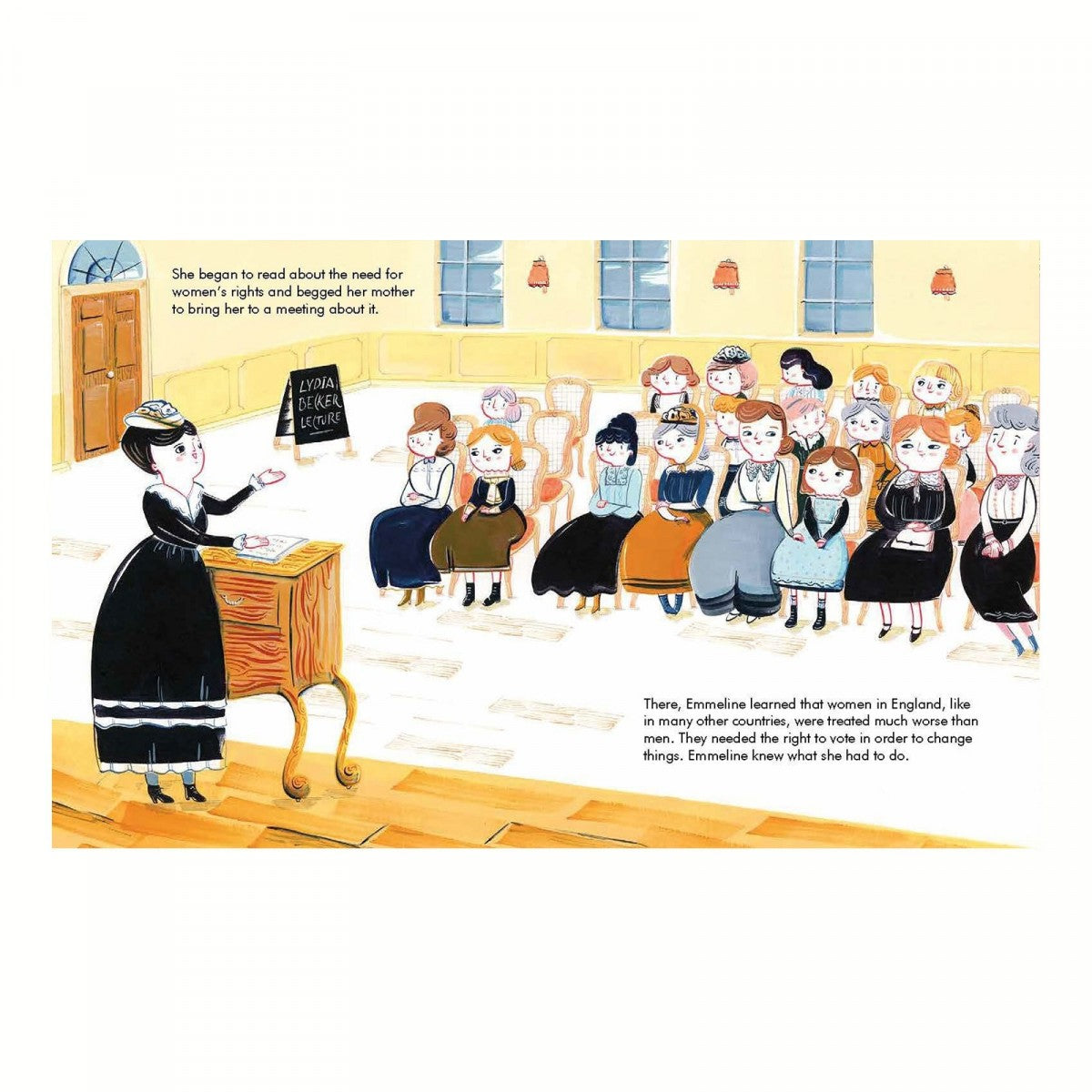 Little People Big Dreams Emmeline Pankhurst