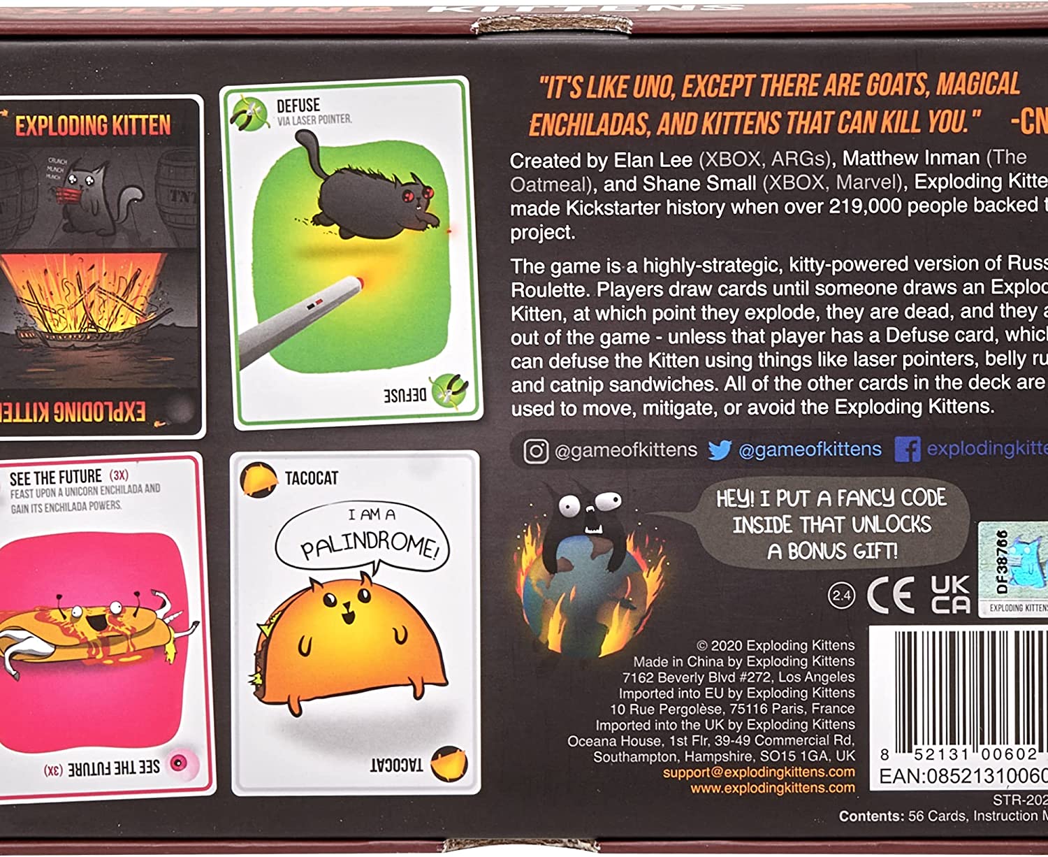 Asmodee Exploding Kittens