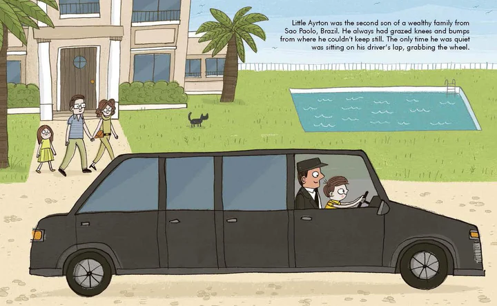 Little People Big Dreams Ayrton Senna