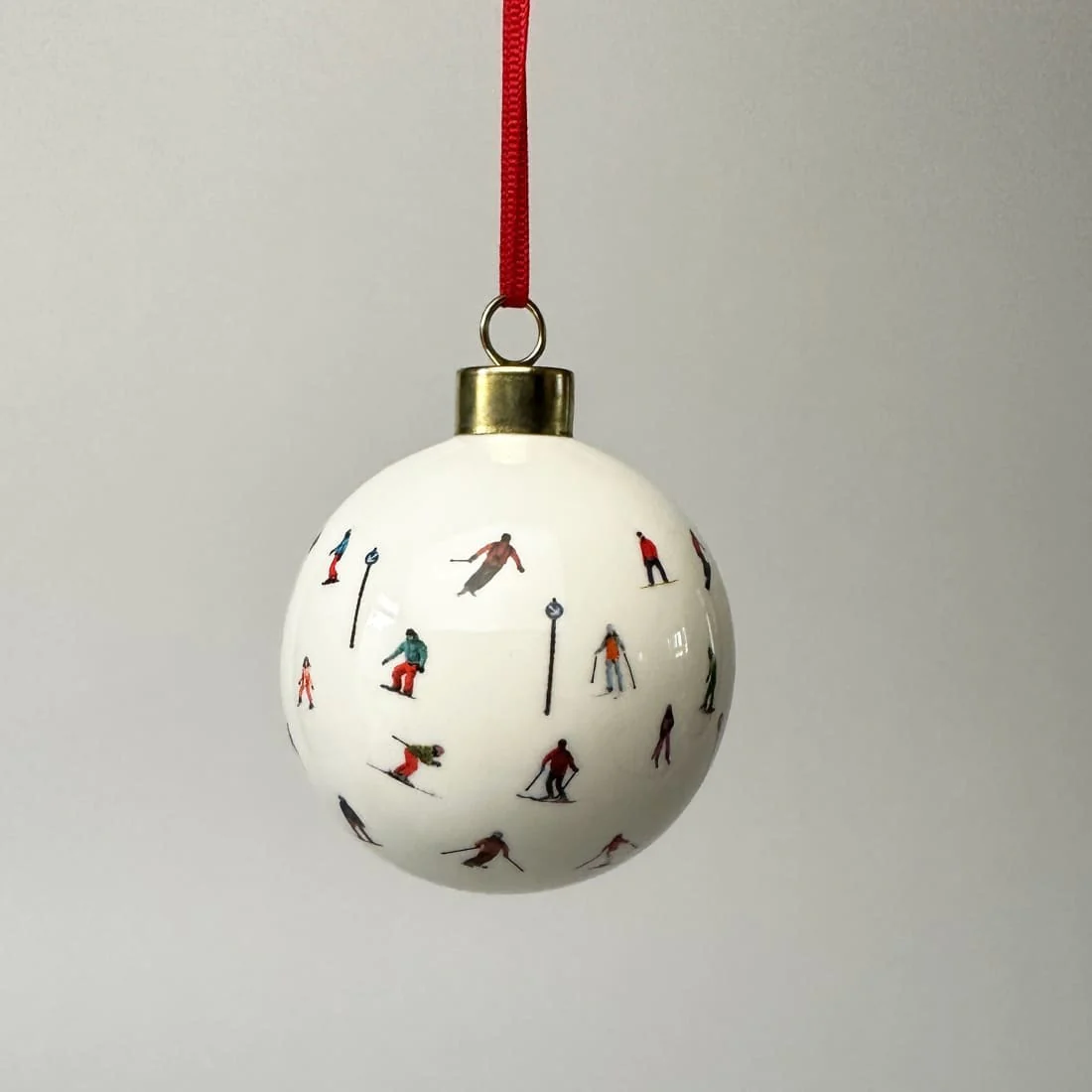 Powderhound Christmas Bauble Marker Ski