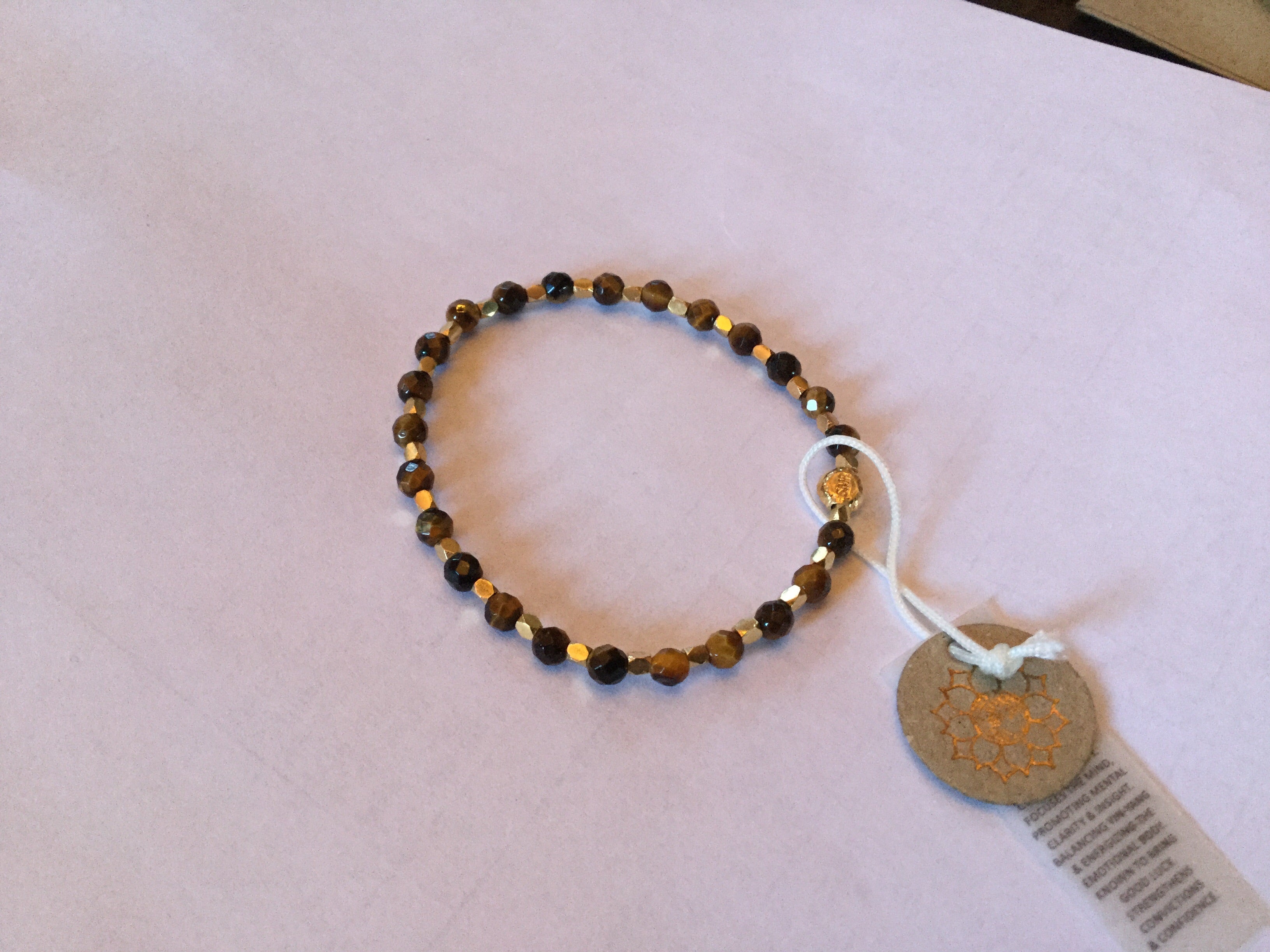 Sun Moon Rain Signature Tigers Eye Medium