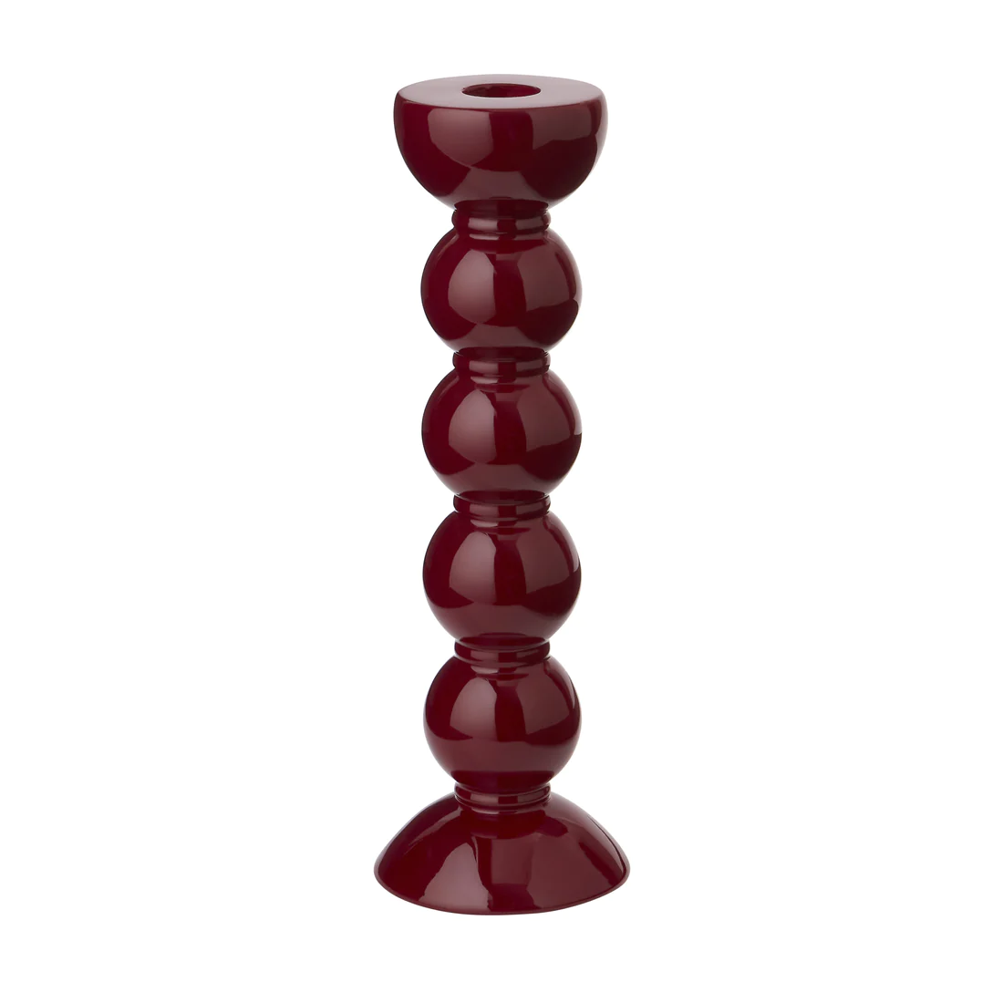 Addison Ross 24cm Bobbin Cherry Candle Stick