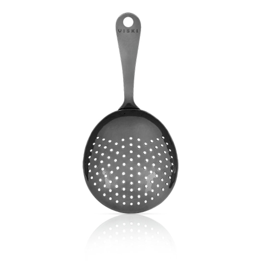 Viski Gunmetal Julep Strainer