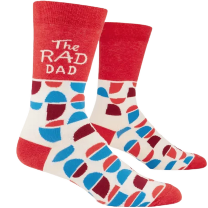 Blue Q Men's Socks The Rad Dad