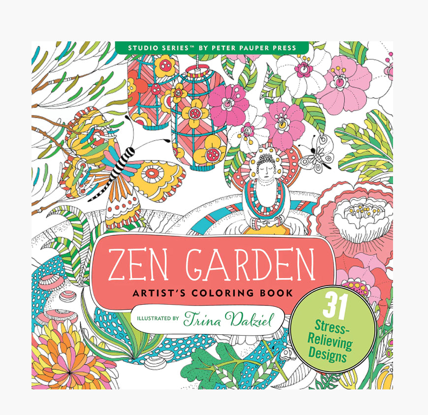 Zen Garden Colouring Book