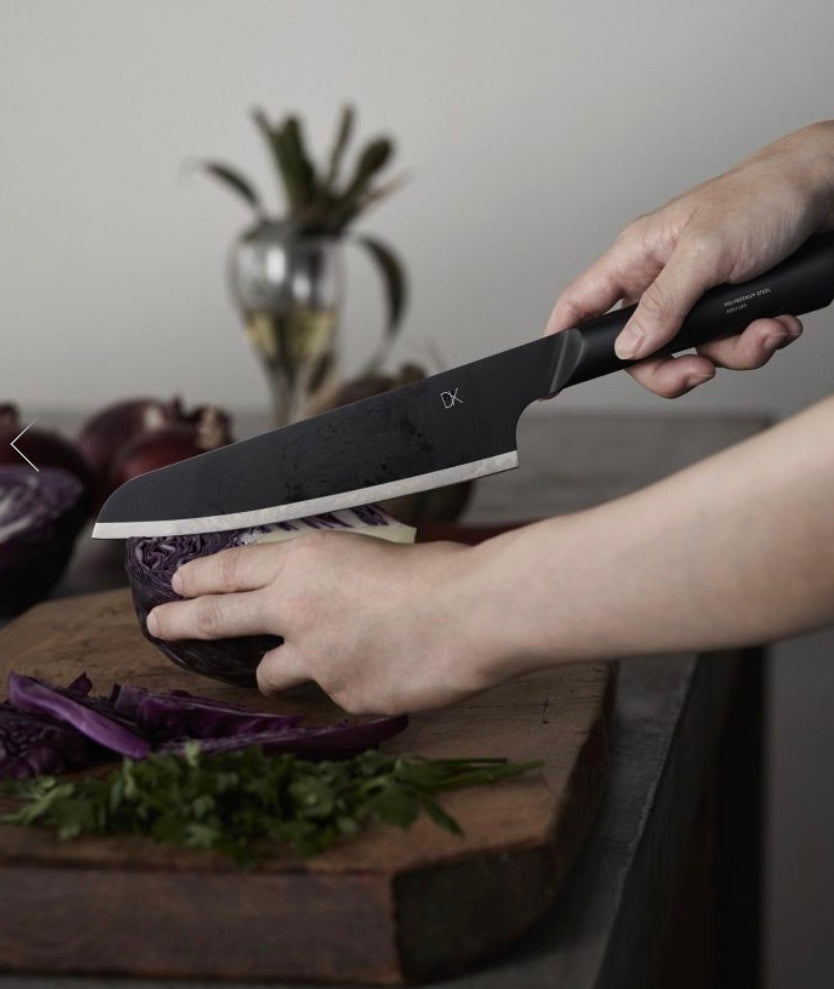 DYK Santoku Knife Black