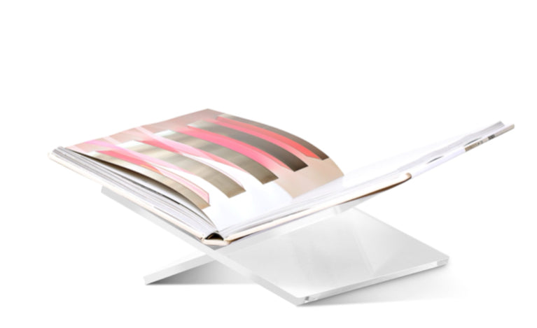 Assouline "A" Bookstand Clear