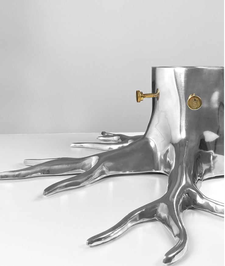 Garden Glory Christmas Tree Stand Silver