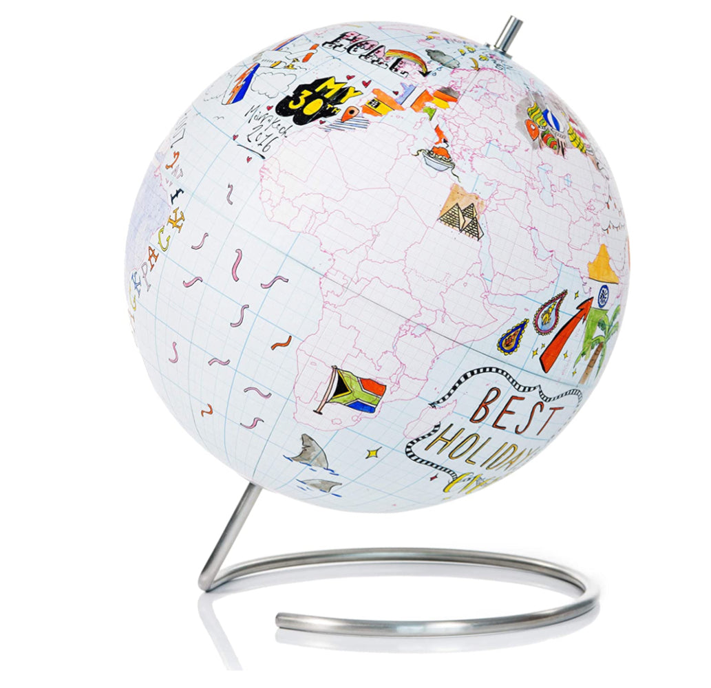 Suck UK Globe Journal Large