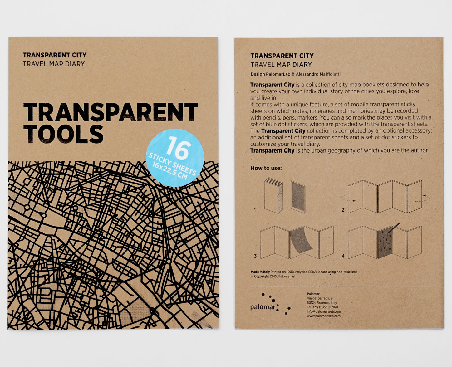 Palomar Transparent Tools - 16 Sheets