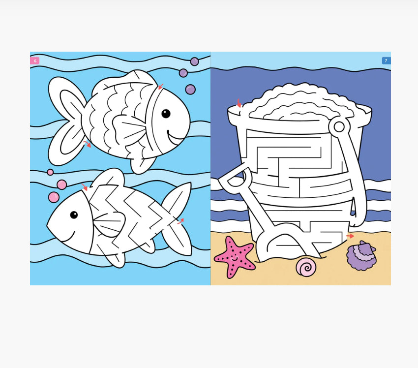 Challenging Mazes for Clever Kids