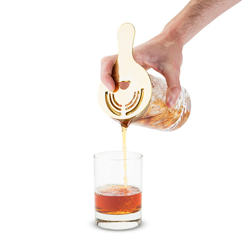 Viski Belmont Gold Hawthorne Strainer