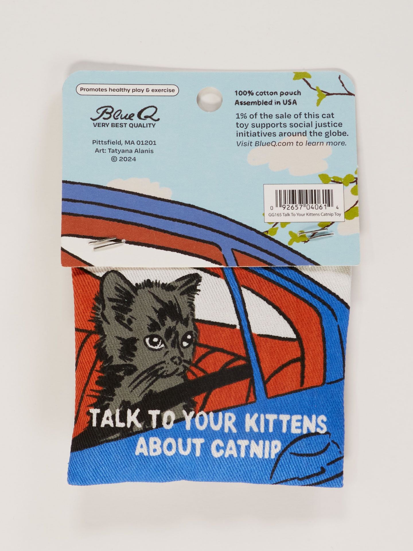 Blue Q Catnip Toy Talk To Your Kittens