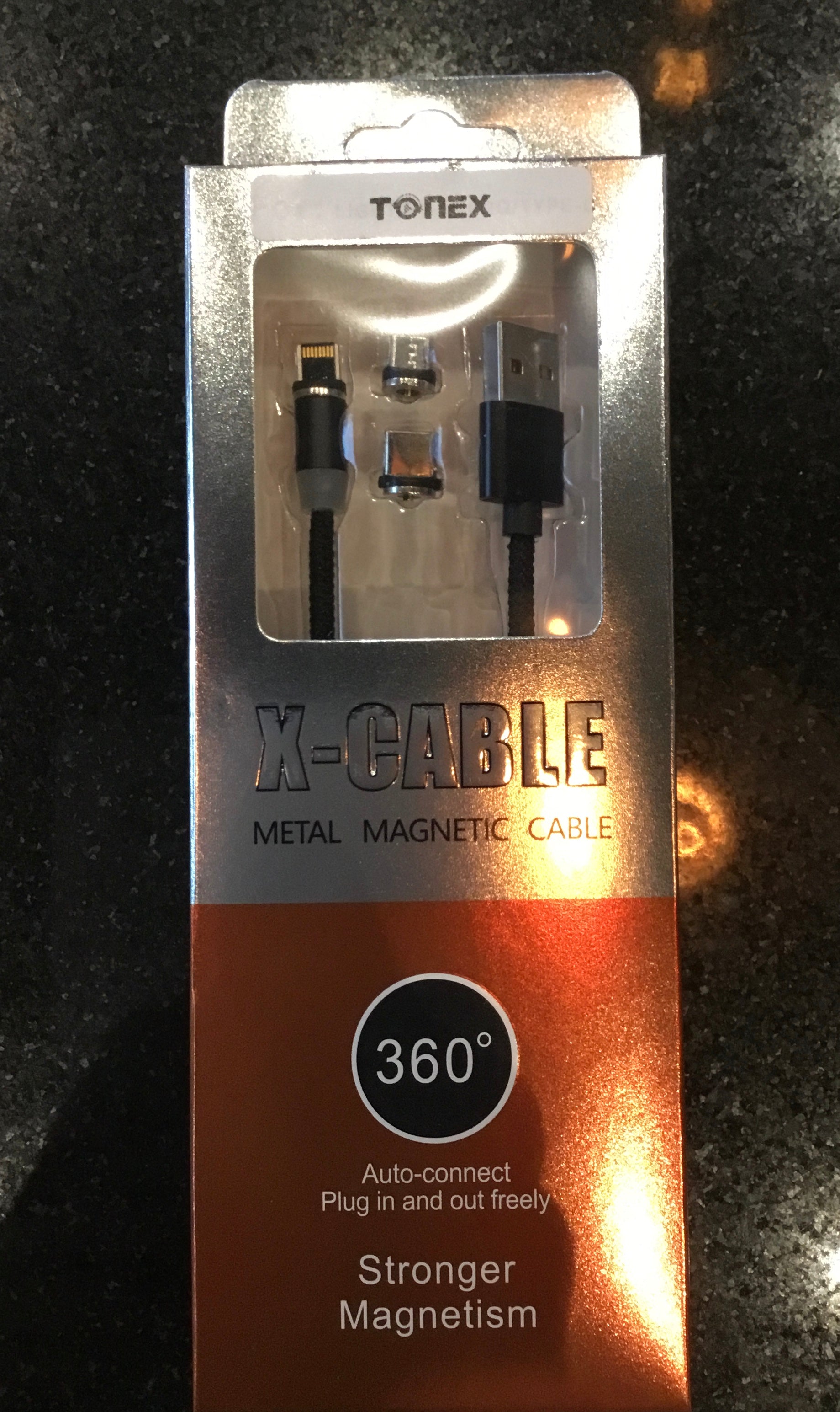 Charging Cable 3 in 1 Magnetic Head