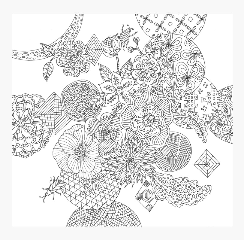 Zen Garden Colouring Book