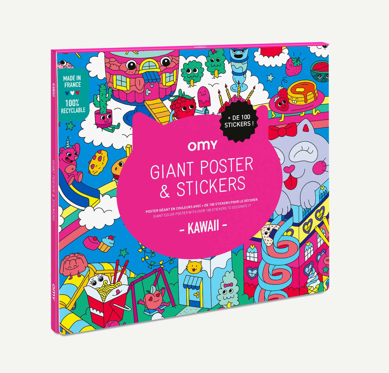 OMY Kawaii Giant Sticker Poster