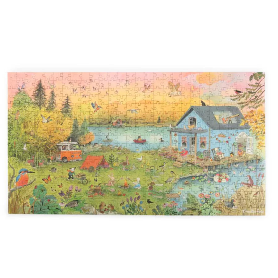 Moulin Roty - Lake House Puzzle (500 pcs)