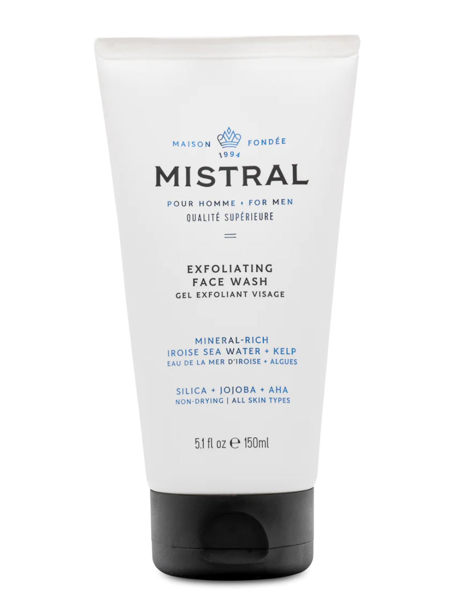 Mistral Men's Exfoliating Face Wash Iroise Sea Water